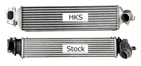 HKS Intercooler Kit w/o Piping Civic Type R FK8 K20C - 0