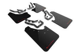 Rally Armor 24-26 Toyota Tacoma Gen 4 Black UR Mud Flap w/Red Logo - 0