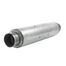 MBRP Universal Quiet Tone Muffler 4in Inlet/Outlet 24in Body 6in Dia 30in Overall Aluminum-2