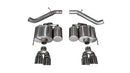 Corsa 2016-2019 Cadillac ATS-V 3.6T 4in Polished Sport Axle-Back Exhaust-1