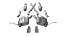 Corsa 2011-2021 Jeep Grand Cherokee 3.6L Dual Rear Exit Sport Exhaust w/ 4.5in Pro-series Tips-1