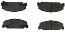 StopTech Street Touring 93-00 Honda Civic DX w/ Rr Drum Brakes Front Brake Pads-5