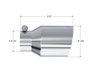 MBRP Universal T304 SS Tip 4in OD/2.5in Inlet/6.5in L-3