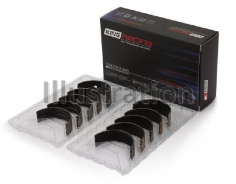 King Subaru EJ20/EJ22/EJ25 (Thrust in #5 Position) Tri-Metal Perf Main Bearing Set - Size +0.26mm