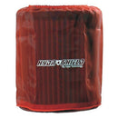 Injen Red Water Repellant Pre-Filter fits X-1022 6-1/2in Base / 8in Tall / 5-1/2in Top-2