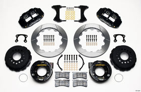 Wilwood Narrow Superlite 4R Rear P-Brk Kit 12.88in Small Ford 2.50in Offset