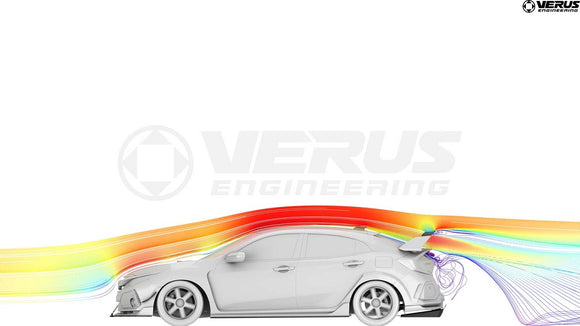 Verus Engineearing P10 Rear Wing  Honda Civic Type R 17-22