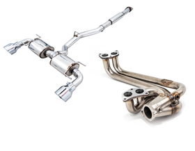 AWE Touring Catback Exhaust + JDL UEL header bundle