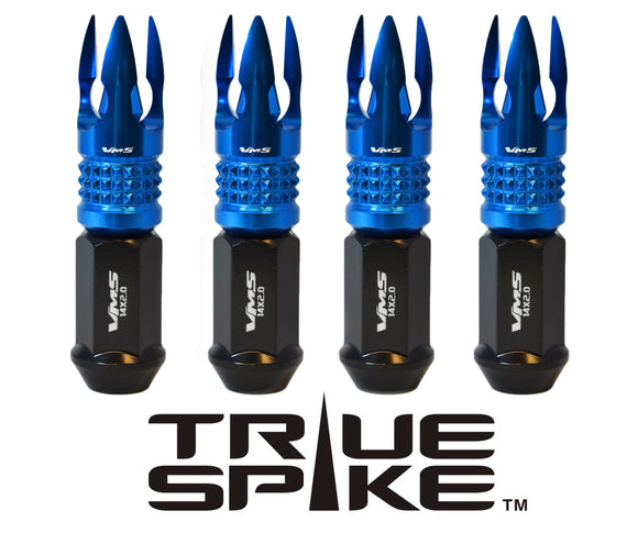 1/2-20 89MM LONG CNC STEEL LUG NUTS POSEIDON ALUMINUM LUG NUT CAP 46-17 JEEP CJ, TJ, WRANGLER 79-14 FORD MUSTANG // 20MM CAP DIAMETER 51MM CAP LENGTH PART # LGC007