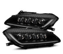 AlphaRex 99-09 Honda S2000 NOVA-Series Projector LED Headlights - Black-1