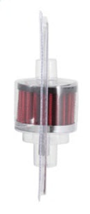 K&N Steel Base Crankcase Vent Filter 0.375in Vent OD x 2in OD x 1.5in Height-12