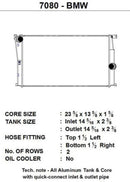 CSF BMW 2 Series (F22/F23) / BMW 3 Series (F30/F31/F34) / BMW 4 Series (F32/F33/F36) M/T Radiator-4