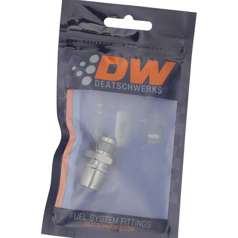 DeatschWerks 6AN Male Flare to Toyota Module Quick Connect - Anodized DW Titanium - 0