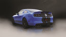 Corsa 2013-2014 Ford Mustang Shelby GT500 5.8L V8 Black Sport Axle-Back Exhaust-3
