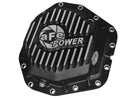 aFe Power Rear Diff Cover Black w/Machined Fins 17 Ford F-350/F-450 6.7L (td) Dana M300-14 (Dually)-1