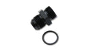 Vibrant -6AN Flare to AN Straight Cut Thread (3/4-16) with O-Ring Adapter Fitting-2