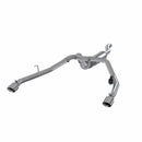 MBRP 2020 Jeep Gladiator 3.6L 2.5in Dual Rear Exit Cat Back Exhaust 304-2