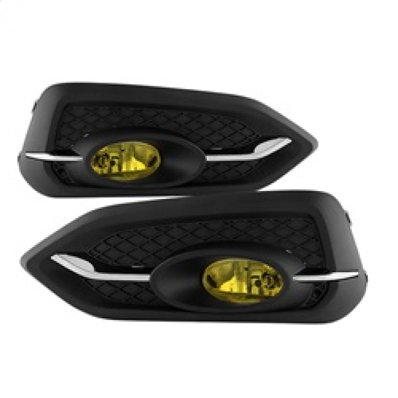 Spyder Honda Civic 2014-2015 2Dr/Coupe (EX Model Only)OEM Fog Light W/Switch- Yellow FL-HC2014-2D-Y - 0