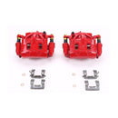 Power Stop 06-07 Subaru B9 Tribeca Front Red Calipers w/Brackets - Pair-1