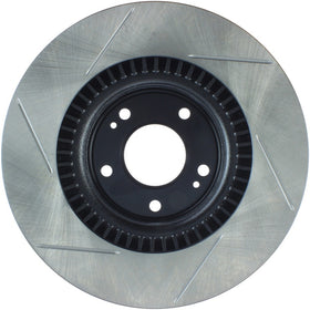 StopTech Power Slot 10 Hyundai Genesis Coupe Non-Track Front Left Slotted Rotor - 0