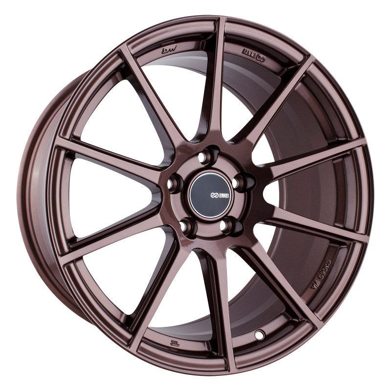 Enkei TS10 18x9.5 35mm Offset 5x114.3 Bolt Pattern 72.6mm Bore Dia Copper Wheel - 0