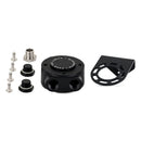 Mishimoto 3/4 - 16 Thread Remote Oil Filter Mount - Black-1