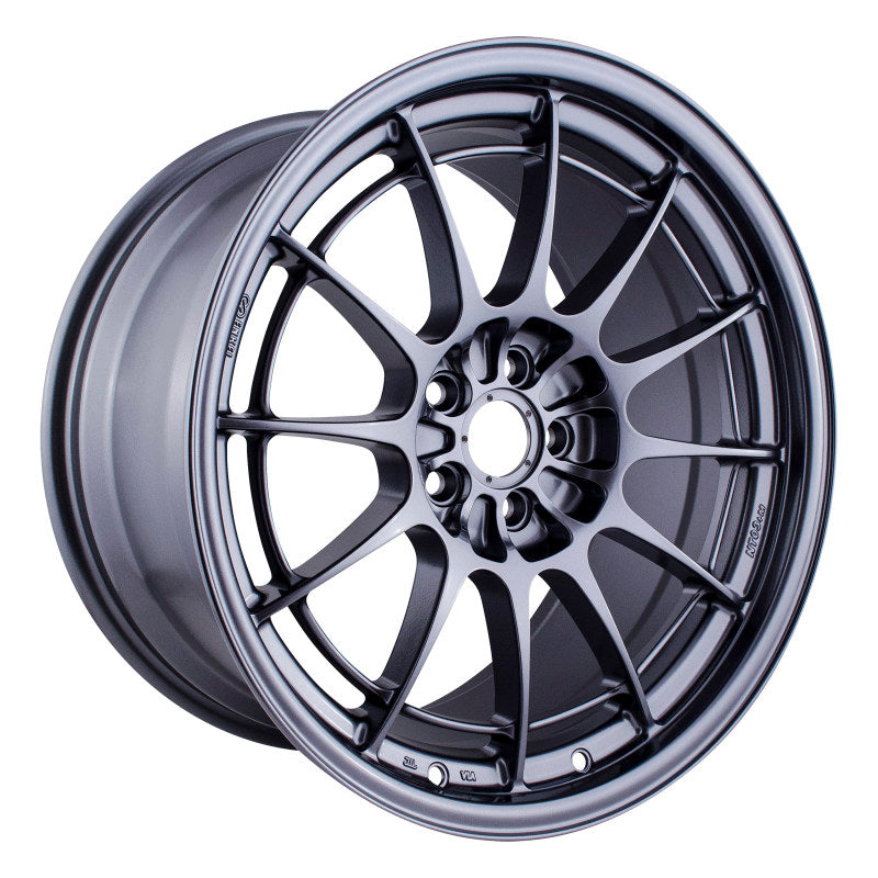 Enkei NT03+M 18x9.5 5x100 40mm Offset Gunmetal Wheel (MIN ORDER QTY 40) - 0