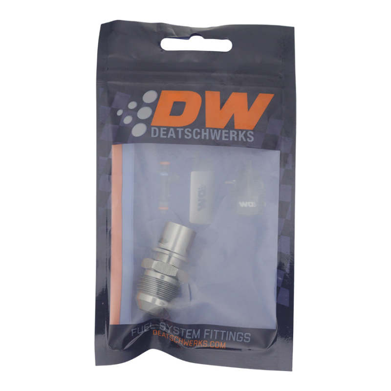 DeatschWerks 8AN Male Flare to Toyota Module Quick Connect - Anodized DW Titanium - 0