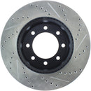 StopTech Slotted & Drilled Sport Brake Rotor-4