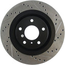 StopTech 06-07 350Z / 05-07 G35 exp Sport/ 06-07 G35X SportStop Slotted & Drilled Front Left Rotor-8