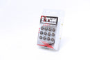 Wheel Mate Monster Lug Nut Caps - Purple 14x1.50-4