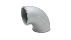 Vibrant 2in O.D. Cast Aluminum Elbow (90 degree Tight Radius) - 0