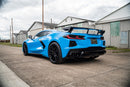 Corsa 2020-2025 Chevrolet Corvette C8 RWD 3in Valved Cat-Back Delete w/ NPP w/4.5in CF Black PVDTips-3