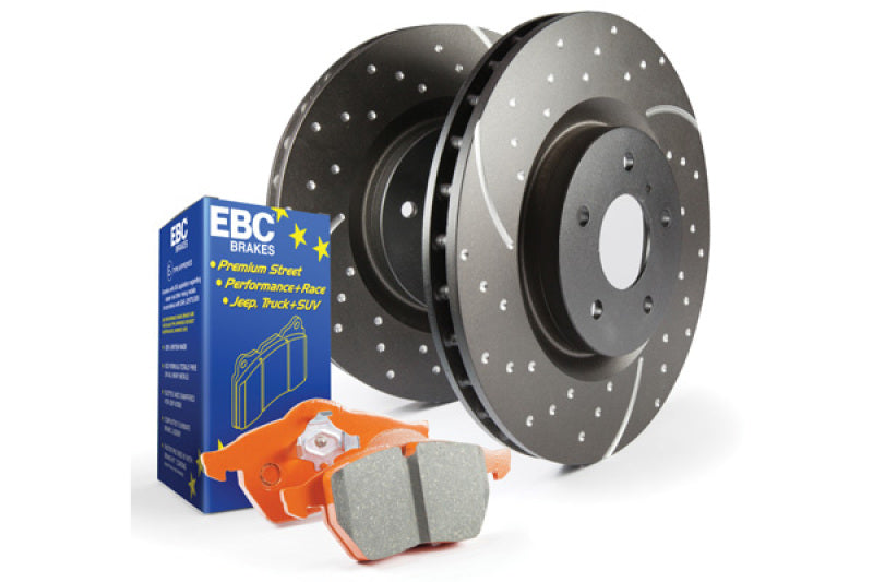 EBC S8 Kits Orangestuff Pads and GD Rotors - 0