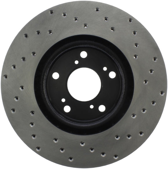 StopTech 06-08 Honda Civic Si Cross Drilled Right Front Rotor