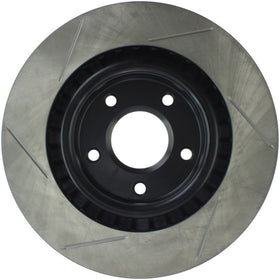 StopTech Power Slot 05-07 Cadillac XLR / 06-09 Chevy Corvette Front Left Slotted Rotors - 0