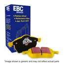 EBC 13+ Jaguar F-Type (Cast Iron Rotors Only) 3.0 Supercharged (340) Yellowstuff Front Brake Pads-9