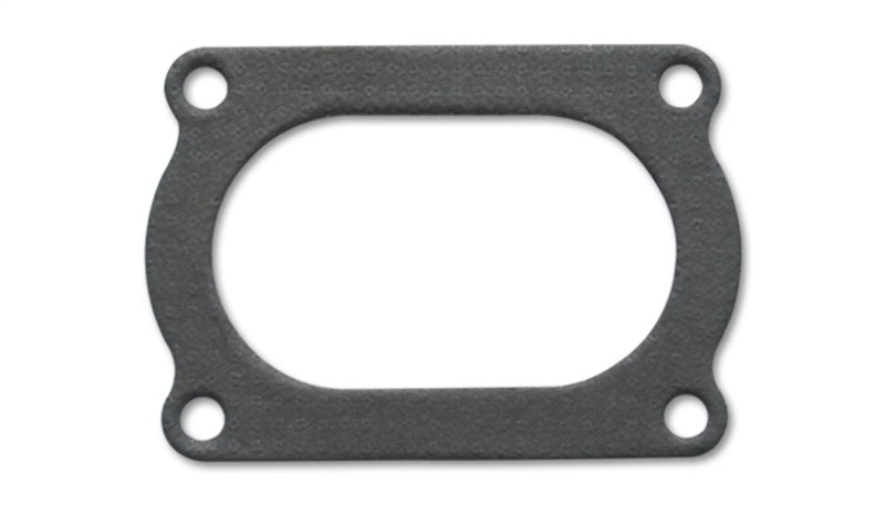 Vibrant 4 Bolt Flange Gasket for 3.5in O.D. Oval tubing (Matches #13176S) - 0