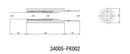 HKS Universal Stainless Hi Power 130mm Titanium Muffler-1