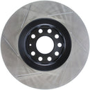 StopTech Power Slot 01-06 Audi Allroad / 05-09 A4 / 6/99-04 A6 / 99-02 S4 Left Front Slotted Rotor-5