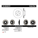 Stoptech 04-10 Acura TSX / 01-03 CL / 01-06 MDX / 05-10 Accord SEDAN Front Performance CRYO Rotor-4