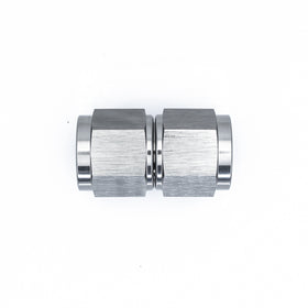 DeatschWerks 8AN Female Flare To 8AN Flare Female Swivel - Anodized Titanium