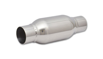 Vibrant SS Resonator (Standard Design) 2.5in inlet/outlet x 12in long - 0
