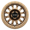 Method MR304 Double Standard 17x8.5 0mm Offset 5x5 94mm CB Method Bronze Wheel-2