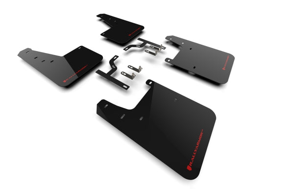 Rally Armor 23-26 Toyota Sequoia Black UR Mud Flap w/ Red Logo