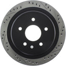 StopTech 97-10 Chevy Corvette Slotted & Drilled Rear Left Rotor-1