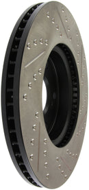 StopTech Slotted & Drilled Sport Brake Rotor Front Right 13 Honda Accord Sport-3