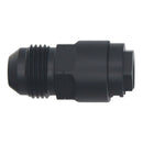 DeatschWerks 8AN Male Flare to 5/16in Female EFI Quick Connect Adapter - Anodized Matte Black-3