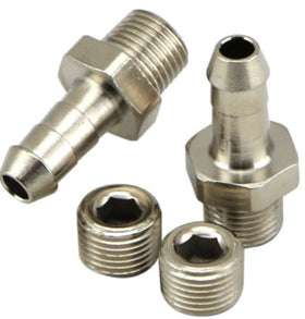 Turbosmart 1/8in NPT 6mm Hose Tail Fittings and Blanks - 0