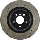 StopTech 07-10 BMW 335i Cross Drilled Left Rear Rotor-2